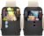 2PCS Car Backseat Organizer, Oxford Car Back Seat Protecter Kick Mat with Touch Screen Tablet Holder, Waterproof Automotive Seatback Storage Bag with Multi Functional Pockets (Zipper)