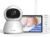 5″ Video Baby Monitor with Camera and Audio, 720P HD Wireless No WiFi No App, 2-Way Talk,Voice Motion Detection, 8 Lullabies, 1000ft Long Range, Night Vision, Temperature & Feeding Alarm, 355° PTZ