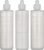 Perineal Lavette Irrigation Bottle for Postpartum Care – After-Birth Essentials for Mom to Soothe and Clean Perineal Area – Premium Portable Bidet for Women – 8OZ (Pack of 3)
