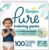 Pampers Pure Protection Training Underwear, Unisex, Size 2T3T, 100 Count, Premium, Hypoallergenic, Soft, Absorbent