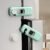 5 Pack Child Proof Refrigerator Lock, QYESWHSR Fridge Locks for Kids with Sticky Adhesive Pads, Child Safety Locks for Doors, RV Refrigerator, Oven Lock Child Safety Baby Cabinet Locks – Green Updated