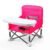 PandaEar Portable Travel Booster Seat with Tray| Folding Baby Seat Booster High Chair for Dining Table| Compact Camping Chair for Lawn, Beach Indoor/Outdoor Use| Toddlers, Kids (Pink)