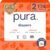 Pura Hypoallergenic Diapers Size 2 (7-13 lbs) Monthly Pack, Totally Chlorine Free, Wetness Indicator, Suitable for Sensitive Skin, Soft Organic Cotton Comfort, Overnight, 6 Packs of 29 (174 Diapers)