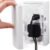 Outlet Cover BOX Baby Proofing (2 Pack) Patented Dual-Lock for Much Better Toddler Proofing, Easier Operation, Simple 3 Step Install with Included Screws. Provides Extra Space Inside for Plugs (White)