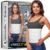Abdominal Binder for Women & Men Post Surgery Recovery, 12 inch 4 Panel Waist Compression Band, Wrap Support for Bariatric, Belly, Stomach, Postpartum, Hernia, Latex-free, Breathable Fabric L-XL