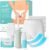 Grownsy Postpartum Essentials Recovery Kit | Postpartum Kit for Women | Includes Peri Bottle, Herbal Perineal Cooling Spray, Women Cleaning Wipes, Hot&Cold Pack & Disposable Underwear