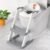Potty Training Seat, SKYROKU 8868 Upgrade Toddler Toilet Seat for Kids Boys Girls, 2 in 1 Potty Training Toilet, Splash Guard Anti-Slip Pad Step Stool,New Sector-Shape Stabilized Base (Grey)