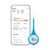Kinsa QuickCare Smart Digital Thermometer – Medical Termometro FDA Cleared