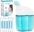 Nasal Irrigation System with 30 Saline Packets Nasal Care, Sinus Rinse Machine, Nasal Rinse Machine, Nasal Cleaner with Auto Waste Collection Function for Sinus, Nasal Allergies – Green