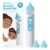 Frida Baby Electric NoseFrida Nasal Aspirator for Baby, Nose Sucker for Baby & Toddler, Upgraded Nasal Aspirator for Congestion + Allergy Relief with 3 Suction Levels, 2 Silicone Tips, USB