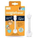 oogiebear Brite – Baby Nose Cleaner and Ear Wax Removal Tool. Baby Gadget with Nighttime LED Light. Safe Snot Booger Picker for Newborns, Infants & Toddlers