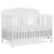 Dream On Me Storybrooke 5-in-1 Convertible Full-Size Baby Crib in White, GreenGuard Gold & JPMA, Convert to Toddler, Day & Full-Size Bed Sustainable Pinewood, 3 Mattress Heights