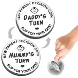 Baby Shower Gifts Parents Decision Tokens for New Mom&Dad,Funny New Baby Gifts New Mom Gifts New Parents Gifts for Couples,Postpartum Gifts for Mom Essentials