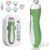Baby Nail File Electric, Baby Nail Trimmer with 6 Grinding Heads for Newborn, Infant, Toddler & Adult, Whisper Quiet LED Electric Nail Clipper, Usage-Labeled Case