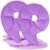 Arctic Flex Breast Ice Packs – Hot & Cold Therapy, Surgery Recovery Supplies – Heating & Cooling Gel Pad for Breastfeeding, Engorgement, Mastitis Relief, Sore Nipples, Lactation (Purple)