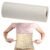 Bengkung Postpartum Belly Binding Wrap Traditional White Unbleached Muslin Cotton Cloth Postpartum Wrap for Women Pregnancy Waist Supply 17 Yards Long(Unlocked Edge)