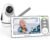 Baby Monitor – 1000ft Long Range Baby Monitor with Camera and Audio No WiFi, Built in 3500mAh Battery,Auto Night Vision, Temperature, 2-Way Talk, 8 Lullabies, 4.3” Screen