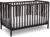 Delta Children Heartland 4-in-1 Convertible Crib – Greenguard Gold Certified, Dark Chocolate