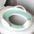 Jool Baby Potty Training Seat for Boys and Girls With Handles, Fits Round & Oval Toilets, Non-Slip with Splash Guard, Includes Free Storage Hook (Aqua)