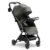 Mompush Lithe V2 Lightweight Travel Stroller, Compact Foldable Baby Stroller with Travel Bag, One-Hand Fold Stroller, Snack Tray, Mechanical Recline Seat, Airplane-Ready, UPF 50+ Canopy & Rain Cover