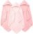 Muslin Hooded Baby Bath Towels – 3 Pack 100% Cotton Ultra-Soft Towels for Newborns, Infants, Toddlers – 32×32 Inch – Highly Absorbent, Quick-Dry Essentials for Bath Time, Beach, Pool, Pink Series