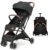 INFANS Lightweight Baby Stroller, Compact Infant with One-Hand Fold, Travel Stroller for Airplane with Cup Holder, Canopy 5-Point Harness Foot Cover for 6-36 Month