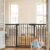 Cumbor 29.7-57″ Extra Wide Baby Gate for Stairs, Mom’s Choice Awards Winner-Dog Gate for Doorways, Pressure Mounted Walk Through Safety Child Gate for Kids Toddler, Tall Pet Puppy Fence Gate, Black