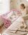BIERUM Baby Bassinet Bedside Crib – 4 in 1 Bassinet Bedside Sleeper with Wheels, Mattress and Breathable Sides, 7 Height Adjustable, Stable and Secure Crib for Newborns