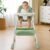 HARPPA 6-in-1 Convertible Baby High Chair for Toddlers, Foldable Highchair with Removable Tray for Eating & Playing, Adjustable 5-Point Safety Harness, Toddler High Chair with PU Cushion, Green