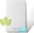 Organic Cotton 2-Sided Crib Mattress | Waterproof Washable Protector w/Ventilated Foam Lining | Light 2-in-1 Baby Mattress w/Firm Support for Infant & Soft CertiPUR Foam for Toddler | 52×27.5×4”
