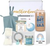 New Mom Gifts, Baby Shower Gifts for Boys, New Mom Gift Basket After Birth, Pregnancy Gift for First-Time Mommy, Expecting Mother, Postpartum Care Package After Baby for Boy Mama