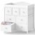 BOLUO Changing Table Dresser with Storage, Baby Dresser with Changing Table Top Diaper Changing Station with 7 Fabric Drawers for Nursery Modern