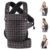 Baby Carrier Newborn to Toddler- Ergonomic,Cozy and Lightweight Infant Carrier for 7-40lbs,3 Carry Positions Newborn Carrier,Gray