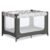 Dream On Me Zodiak Baby Playard, Breathable Mesh Sides, Soft Comfortable Mattress, Quick & Easy to Fold with Travel Carry Bag, Compact Space Saving Design – Gray