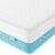 TeQsli Crib Mattress, Memory Foam Toddler Mattress with Breathable Washable Cover, Standard Size Baby Mattresses for Crib: 52 x 27.6 x 4.5 Inch
