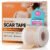 Silicone Scar Sheets Roll – Advanced Medical Grade Silicone Scar Tape for Surgical Scars, C Section, Keloids & Tummy Tuck – Reusable, Cut-to-Fit Scar Removal Strips 1.6″x60″/120” Scar Patches