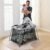 Portable Travel Crib for Baby & Toddler, Gentle Monster Lightweight 2 in 1 Baby Travel Pack and Play Bassinet with Mattress and Sunshade, Foldable Travel Crib Mini Playpen Playard for Indoor Outdoor