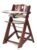 Height Right High Chair with Tray, Mahogany