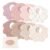 Konssy Muslin Baby Bibs 8 Pack, 100% Cotton Absorbent Bandana Drool Bibs for Teething and Drooling for Unisex Boys and Girls