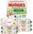 Huggies Natural Care Sensitive Baby Wipes, Unscented, Hypoallergenic, 6 Flip-Top Packs (288 Wipes Total)