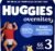 Huggies Overnites Size 3 Overnight Diapers (16-28 lbs), 66 Ct, Packaging May Vary