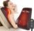 COMFIER Back Massager with Heat, Deep Tissue Shiatsu Neck and Back Massager for Pain Relief, Chair Use Massager Pillow with Adjustable Flap, White Elephant Gift for Women Men