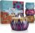 Candles Gift Set for Women, 4 Pack Scented Candles with 8% Essential Oils, 120H Long Lasting Aromatherapy Candles for Home Relaxation