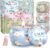 BlissfulOasis Scented Candles Set, 17.6 oz 4 Pack Home Scented Candles, 100-120 Hours Candle Set for Men and Women, Long Lasting Soy Wax Aromatherapy Gift for Birthday, Valentine’s Day, Mother’s Day
