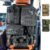 6 Pack Tactical MOLLE Car Seat Back Organizer – Universal Vehicle Storage Bag with 5 Detachable MOLLE Pouches, US Flag Patch & Keychain, Fits Jeep, Truck, SUV, Car (Black)