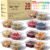 20 Pack Reusable Snack Containers with Lids, Double Compartment Snack Containers for kids & Adults -2 Compartment Condiment Containers, Dishwasher & Microwave Safe, for Portion Control, Meal Prep