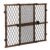 Position & Lock Adjustable Wood Baby Gate (Farmhouse Collection)