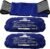 Ice Packs for Injuries Reusable (3-Piece Set) – Hot and Cold Ice Pack Therapy Gel Wrap Support – Supports Recovery, Joint and Muscle Pain – Knees, Back & More (3 Piece Set – Classic)
